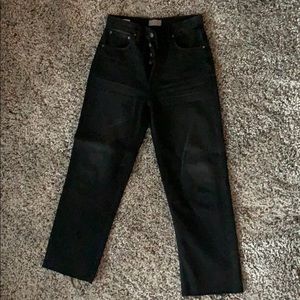 Black high rise 28” inseam size 26